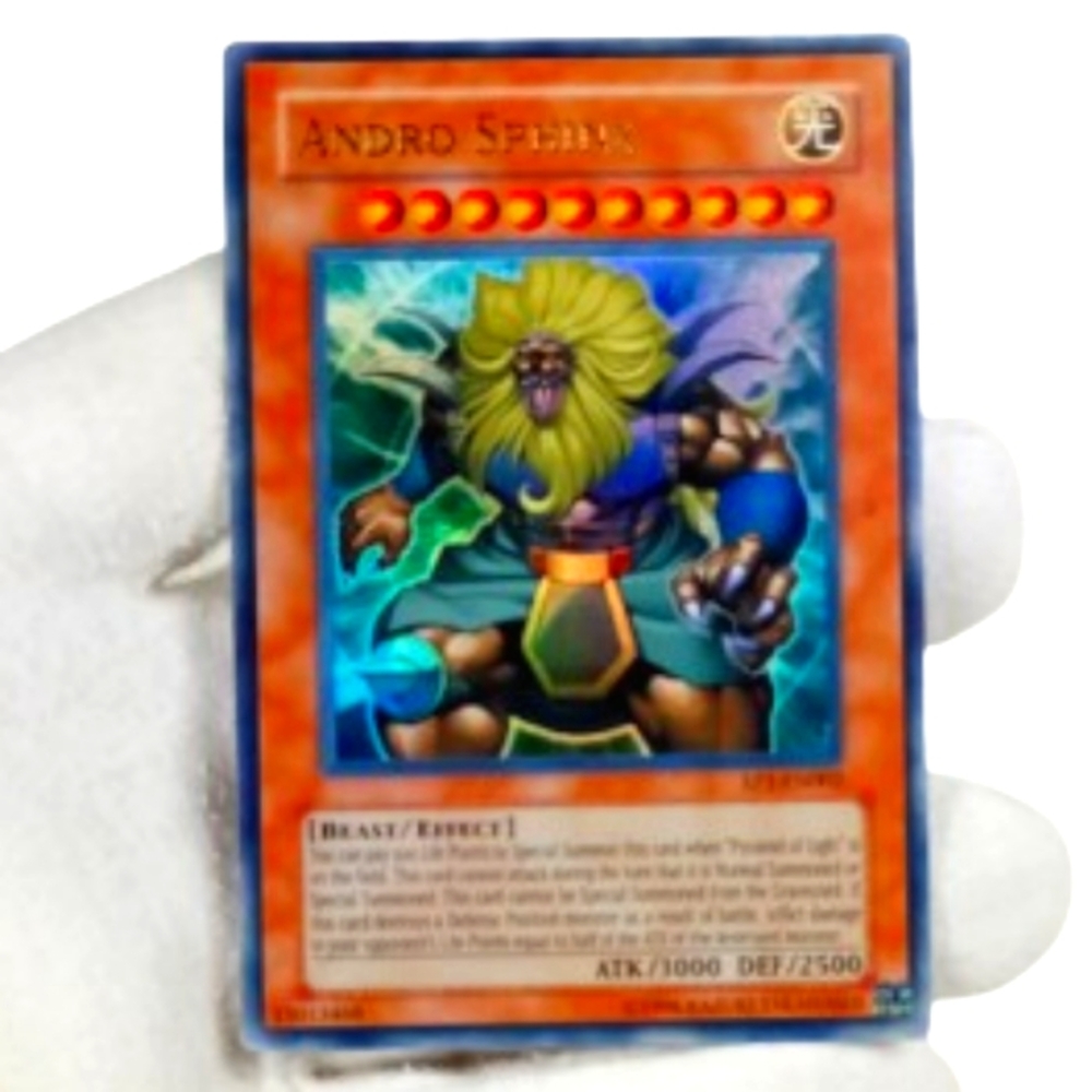 1996 Yu-Gi-Oh ANDRO SPHINX #EP1-EN002 Card
